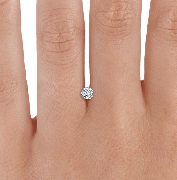 Round Lab Grown Diamond - Super Ideal Cut - E Color - VS1 Clarity - IGI