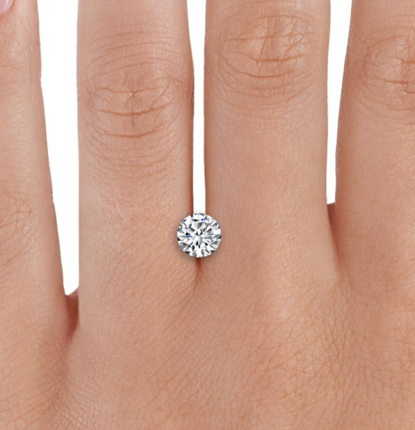 Round Lab Grown Diamond - Super Ideal Cut - E Color - VS1 Clarity - IGI